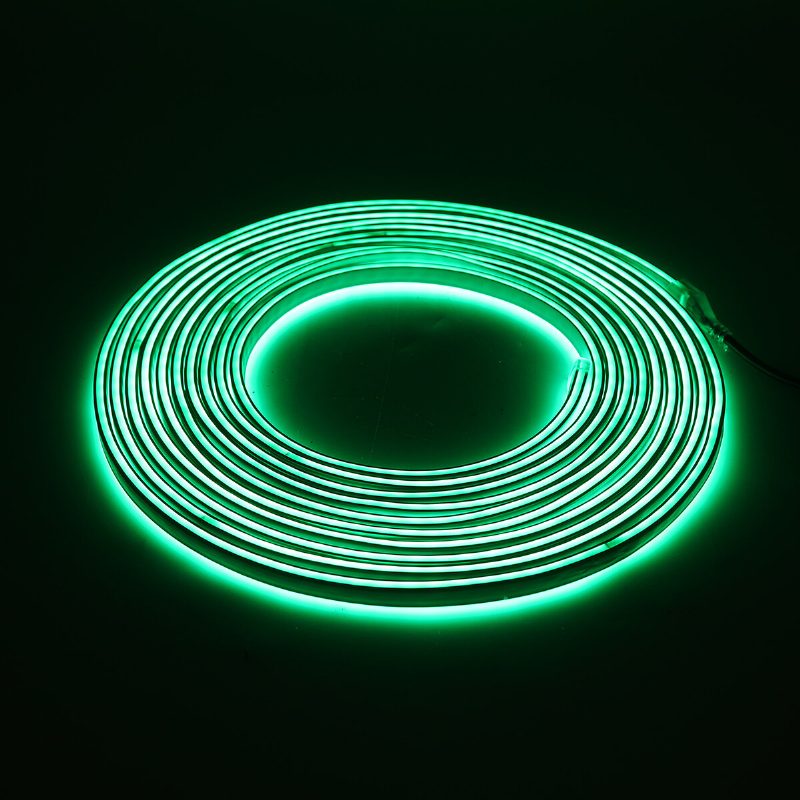 220v Led-nauha 8*16mm Rgb Neon Flex Rope Light 1/5/10m Vedenpitävä Led Teippi 5050 Led Putki Ip65 String Lamppu Monivärinen Kodin Diy Joulusisustus