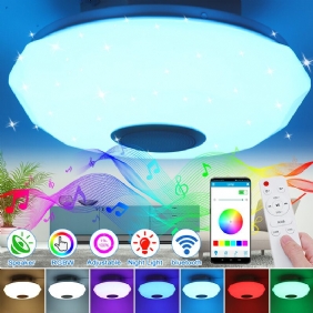 220v Led Rgb Kattovalo 3000-6500k Himmennettävä Akryyli Musiikkilamppu Bluetooth-kaukosäädin