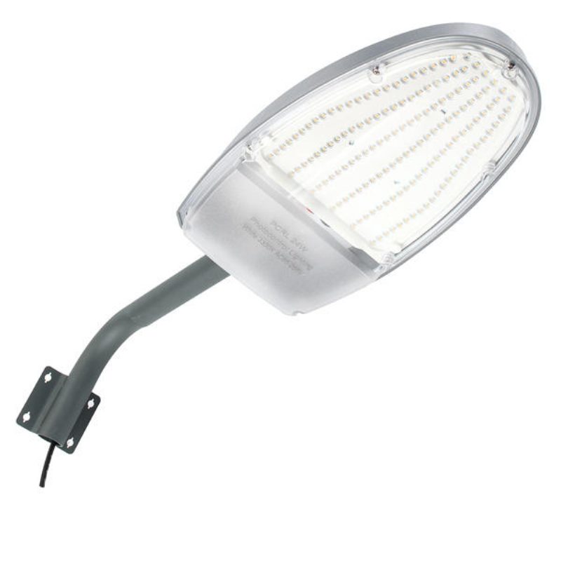 24w Valonohjaus Led Road Street Valonheitin Ulkopuutarha Spot Turvalamppu Ac85-265v