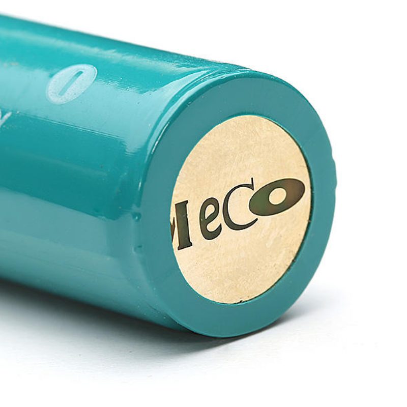 2kpl Meco 3.7v 4000mah Suojattu Ladattava 18650 Litiumioniakku