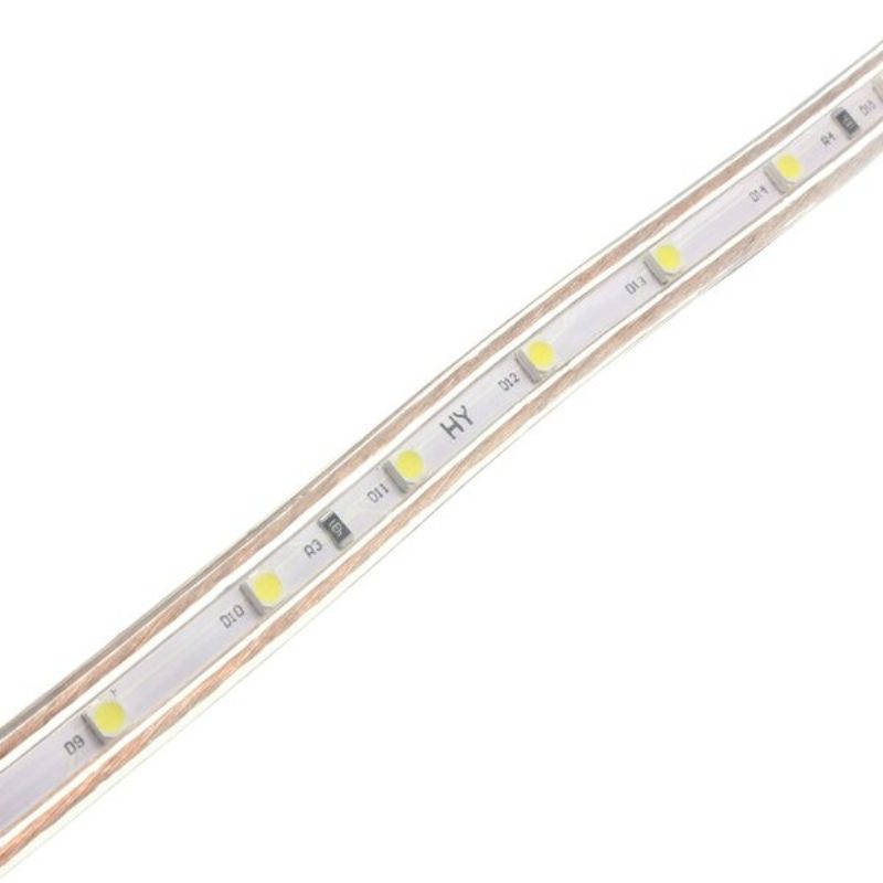 2m 7w Vedenpitävä Ip67 Smd 3528 120 Led Nauhanauha Kevyt Joulujuhla Ulkona Ac 220v