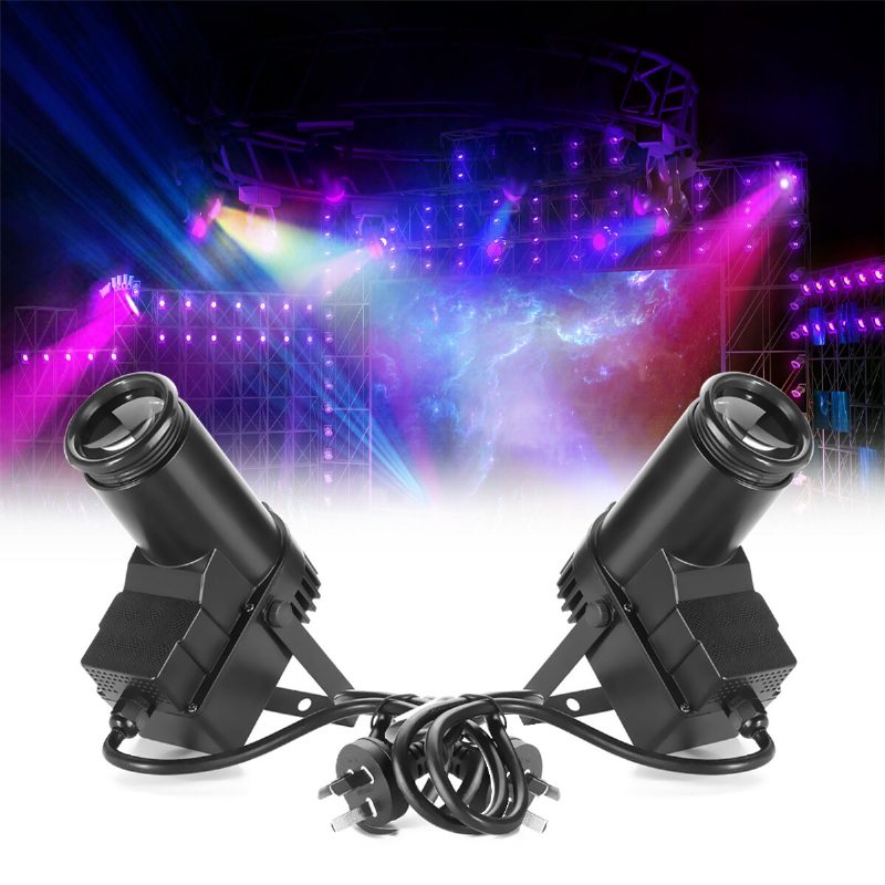 30 W Rgbw Led Dmx512 Stage Light Pinspot Beam Spotlight 6ch Dj Disco Party Ktv