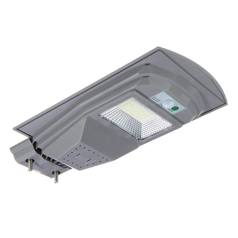 30w 60w 90w Led Solar Street Light 5730 Lamppuhelmet Ihmiskehon Induktio + Hämärä Tila Valkoinen Valo