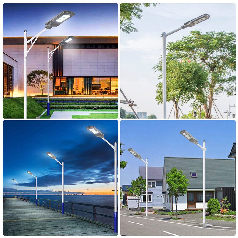 320/640/950w 150/300/450led Led Solar Street Light Pir-liiketunnistin Ulkoseinävalaisin