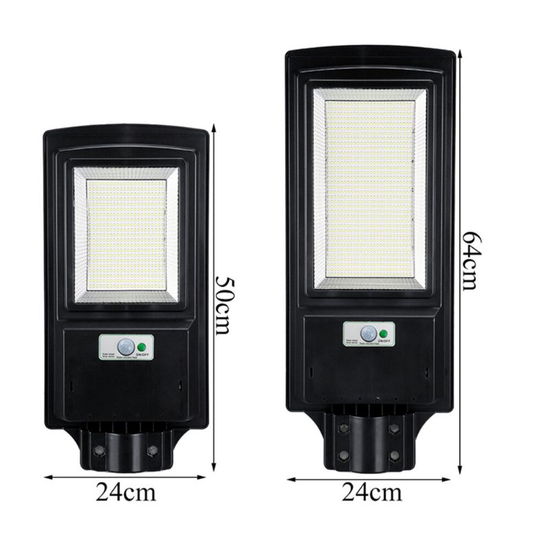 3500w 462/936 Led Solar Street Light Pir-liiketunnistin Ulkoseinälamppu + Kaukosäädin