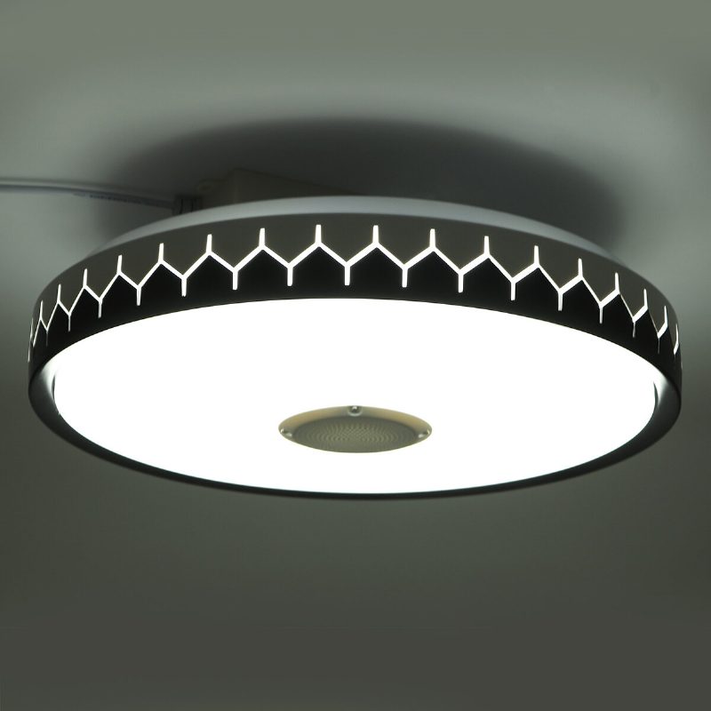 36/60w 110/220v Bluetooth Wifi Led Smart Ceiling Light 256 Rgb Musiikkikaiutin Himmennettävä Lamppu App Kaukosäädin