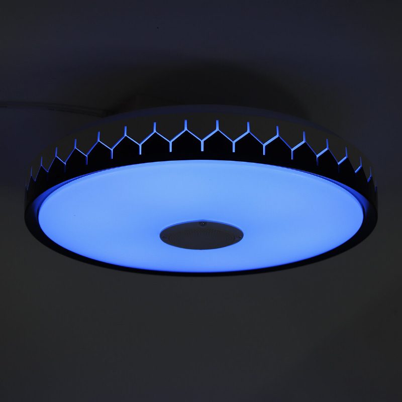 36/60w 110/220v Bluetooth Wifi Led Smart Ceiling Light 256 Rgb Musiikkikaiutin Himmennettävä Lamppu App Kaukosäädin