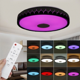 36/60w 110/220v Bluetooth Wifi Led Smart Ceiling Light 256 Rgb Musiikkikaiutin Himmennettävä Lamppu App Kaukosäädin