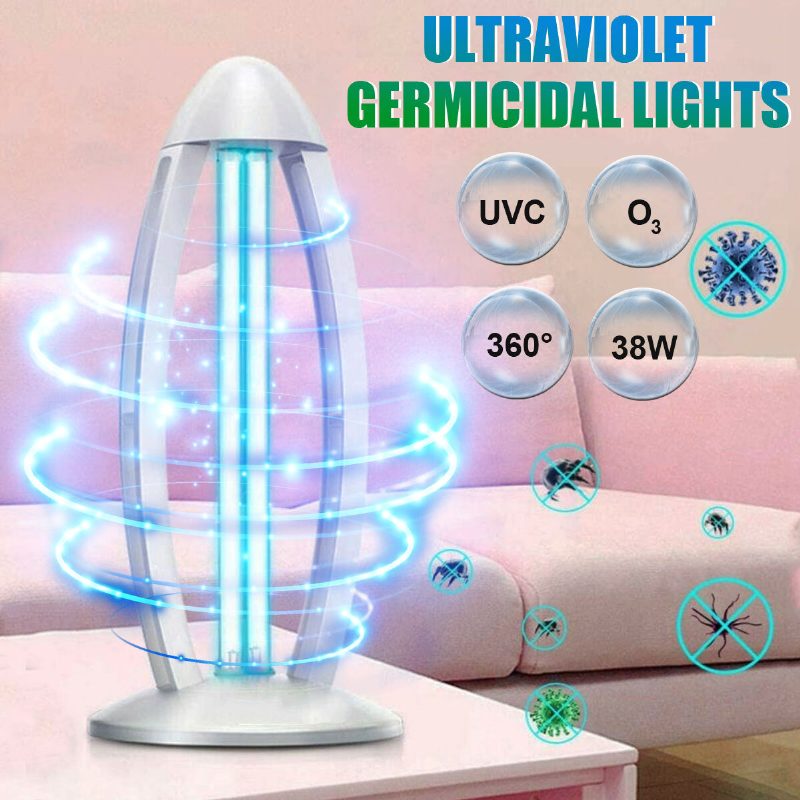 38 W Uvc Otsoni Ultravioletti Bakteereja Tappava Lamppu Uv-sterilointi Kvartsivalot 220 V