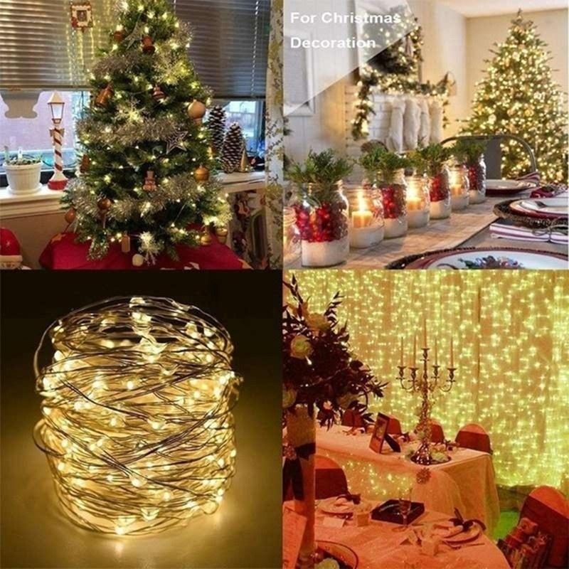 3m*3m Usb 8 Modes 300led Verho Fairy Wire String Light Christmas Party Decor Juhlapäivän Häätarvike