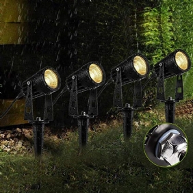 4 In 1 Cob Led Outdoor Landscape Spot Flood Light Ac85-265v Vedenpitävä Nurmikon Polulle