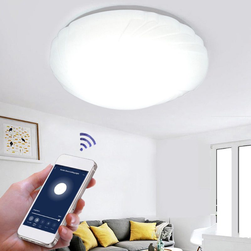 48 W Wifi Led Kattovalo Portaaton Himmennys App Ohjaus Kattovalaisin Olohuone Ruokailuhuone Makuuhuone Toimii Alexan Kanssa Google Home Ifttt