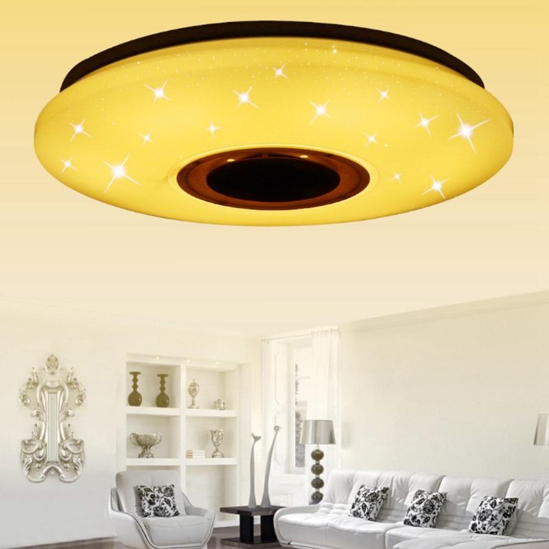 48w 102 Led Rgbw Starlight Kattolamppu Musiikkivalo Bluetooth Olohuone Makuuhuoneen App Control Ac85-265v