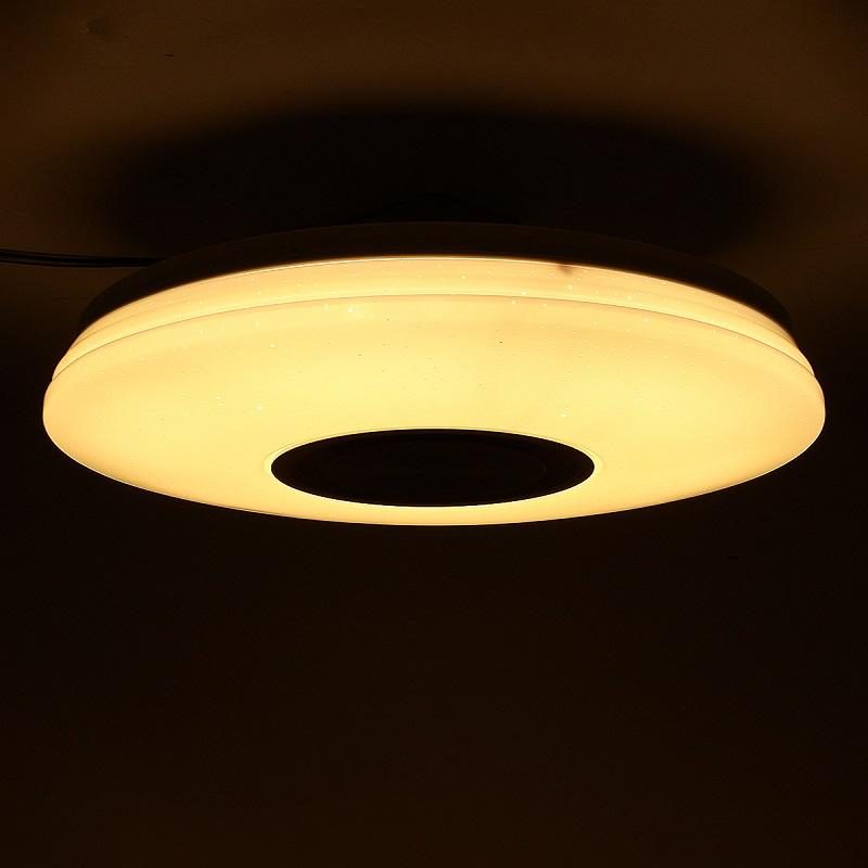 48w 108led Himmennettävä Rgb-kattovalo Uppoasennettava Bluetooth-musiikkikaiutin App-ohjaus