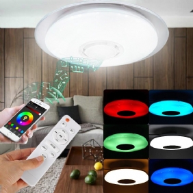 48w 108led Himmennettävä Rgb-kattovalo Uppoasennettava Bluetooth-musiikkikaiutin App-ohjaus