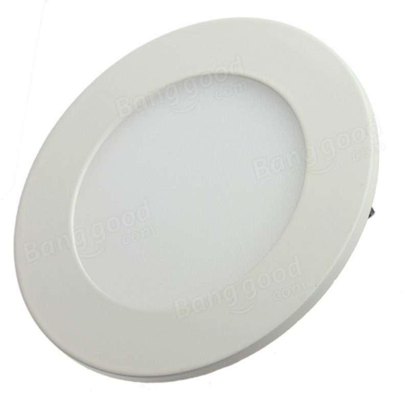 6 W Pyöreä Katto Ultraohut Paneeli Led-valaisin 85-265 V