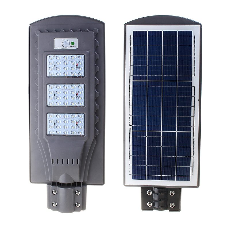 60 W Solar Street Light Dusk To Dawn Pir Motion Sensor Path -seinälamppu