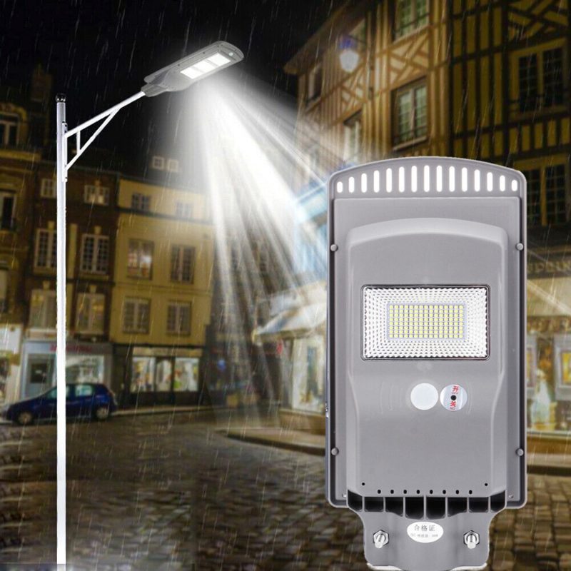 60w 120w 160w Led Solar Street Light Pir-liiketunnistin Ulkopuutarha Seinävalaisin