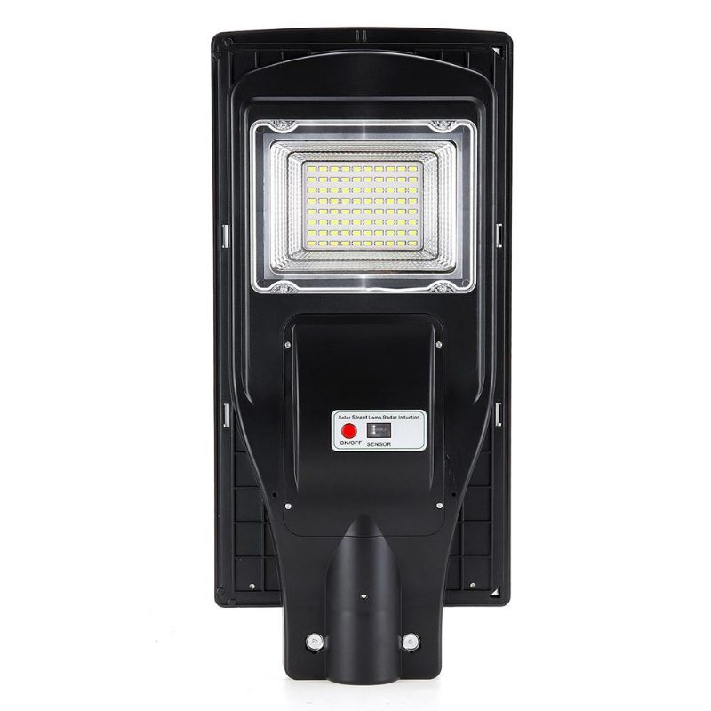 70w 80 Smd5730 Led Solar Street Light Motion Senser Outdoor Garden Seinäajastinlamppu Kaukosäätimellä