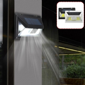 74 Lediä Solar Pir Motion Sensor Light Outdoor Garden Security Wall Kirkas Valo