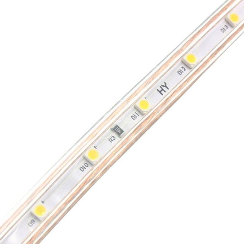 7m 24.5w Vedenpitävä Ip67 Smd 3528 420 Led-nauhanauha Kevyt Joulujuhla Ulkona Ac 220v