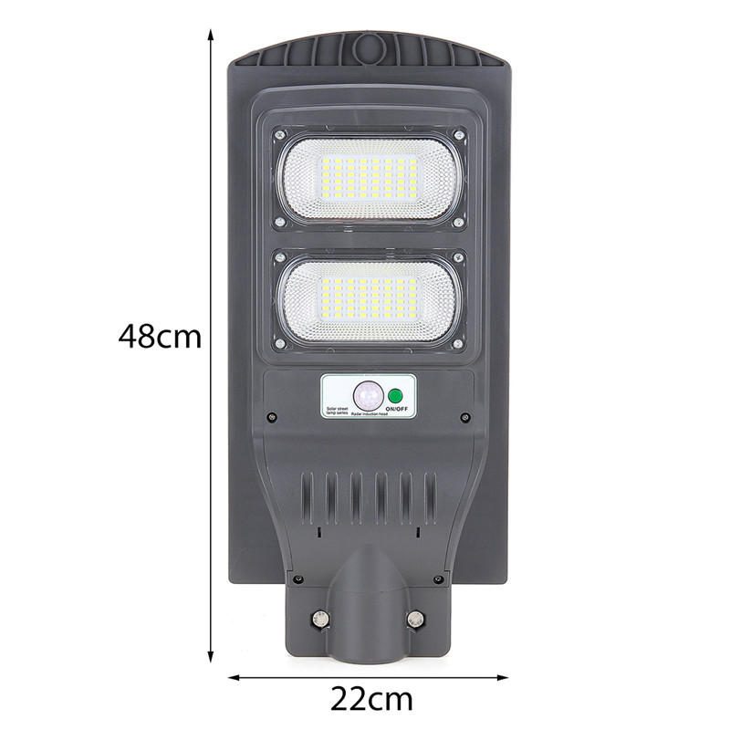 80 W Solar Street Light Motion + Sensor Led Outdoor Garden Seinälamppu Park Courtyard Walkwaylle (ei Napaa)