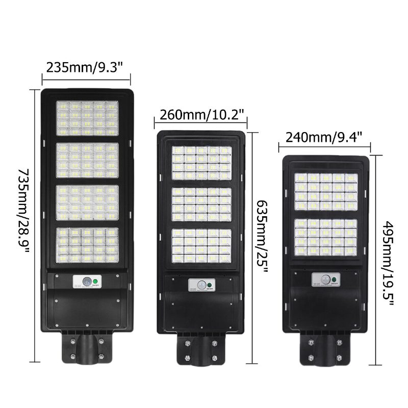 90/120/150w 160/240/320led Solar Street Light Pir Liiketunnistin Seinävalaisin W/kaukosäätimellä