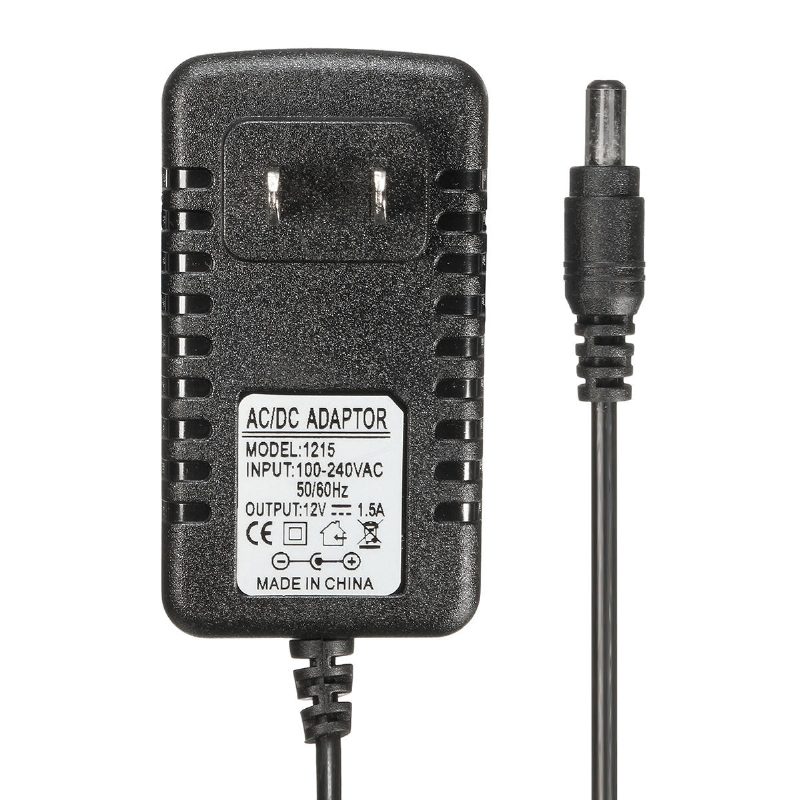 Ac 100-240v To Dc 12v Adapteri Virtalähde Muuntaja Us-pistoke Led-nauhavalolle