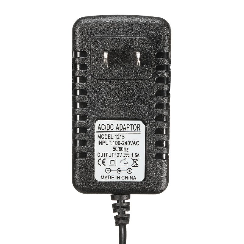 Ac 100-240v To Dc 12v Adapteri Virtalähde Muuntaja Us-pistoke Led-nauhavalolle