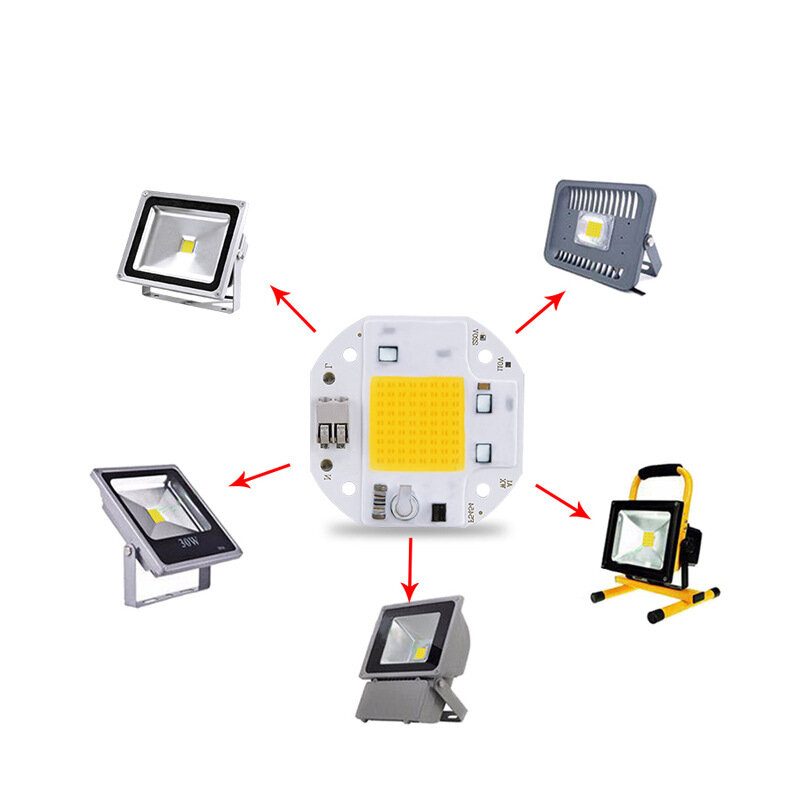 Ac110v/220v Cob Led-siru Kasvuvalolle Täyden Spektrin 380-780nm Kasvien Taimi Kukka