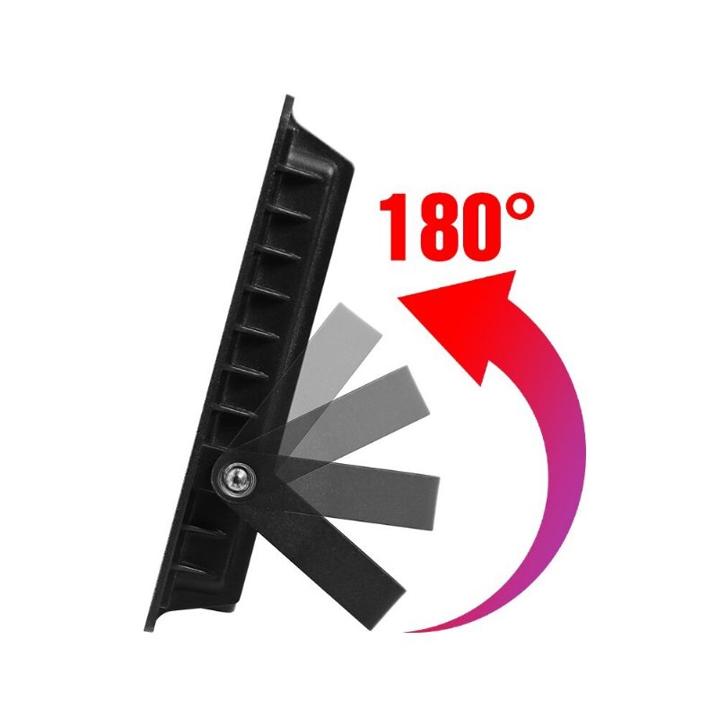 Ac180-240v 10/20/30/50/100w Led-valaisin 6000k Ip66 Vedenpitävä Ulkopuutarhaan