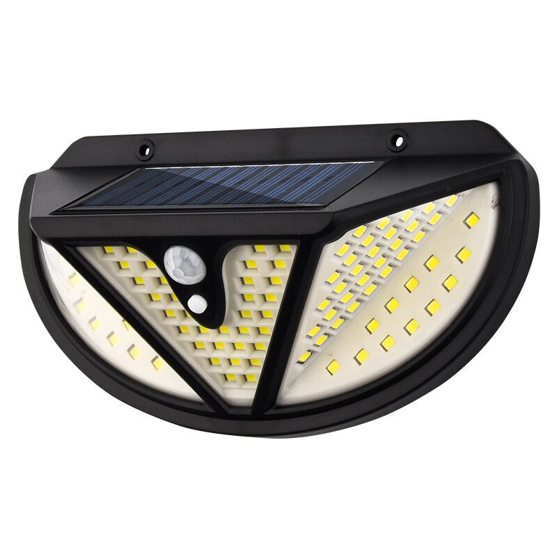 Arilux 118smd/ 117cob Led-aurinkovalo Ihmiskehon Induktioliiketunnistimen Seinävalo Ulkokäyttöön Vedenpitävä Ip65