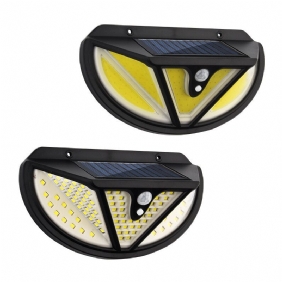 Arilux 118smd/ 117cob Led-aurinkovalo Ihmiskehon Induktioliiketunnistimen Seinävalo Ulkokäyttöön Vedenpitävä Ip65