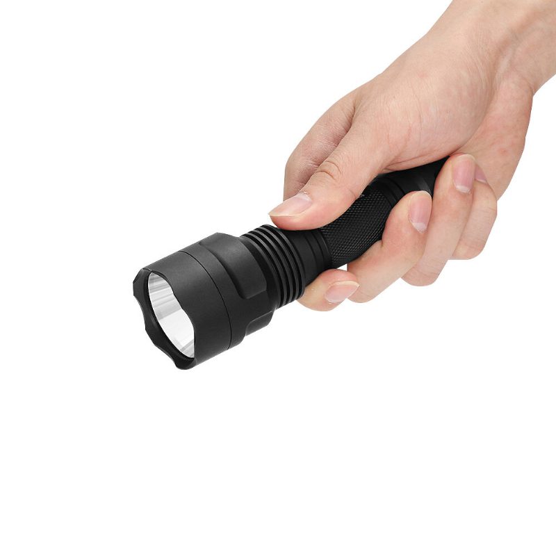 Astrolux C8 Xp-l Hi 1300lumen 7/4 Mode A6 Driver Tactical Edc Led Taskulamppu 18650