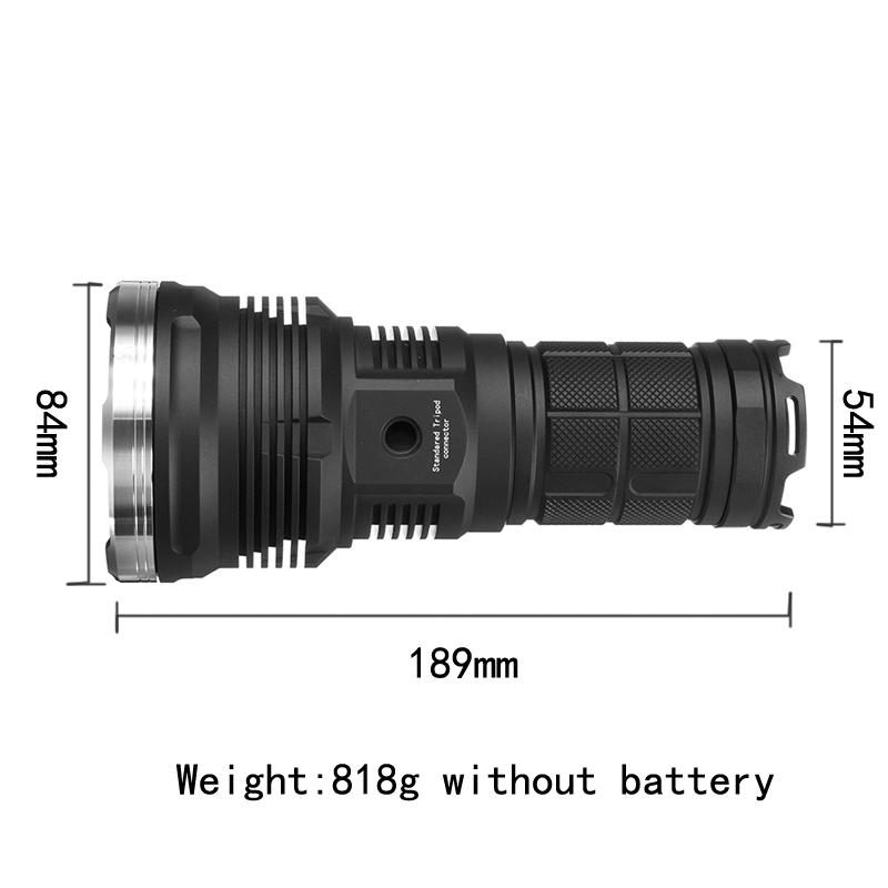 Astrolux Mf02 Xhp35 Hi 3000lm Cw Pitkän Kantaman Led-taskulamppu 1587m