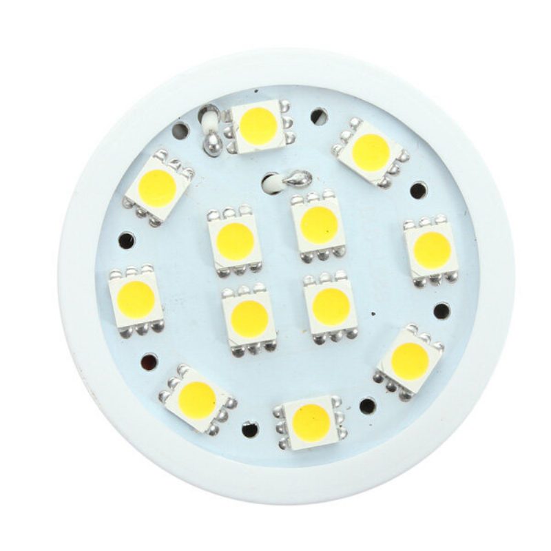 B22 10w Smd 5050 Valkoinen/lämmin Valkoinen 60 Led Maissilamppu Ac 110v