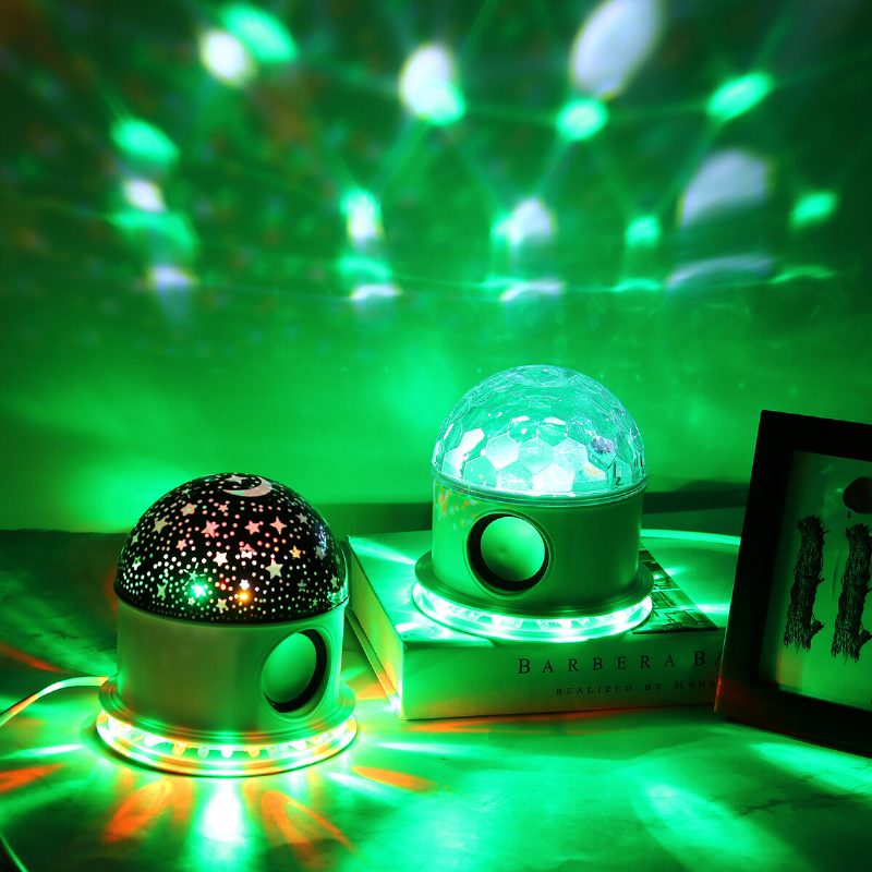 Bluetooth Musiikki Led Galaxy Starry Night Light Projector Star Sky Lamppu Joululahja Joulukoristeet Vapaa Jouluvalot