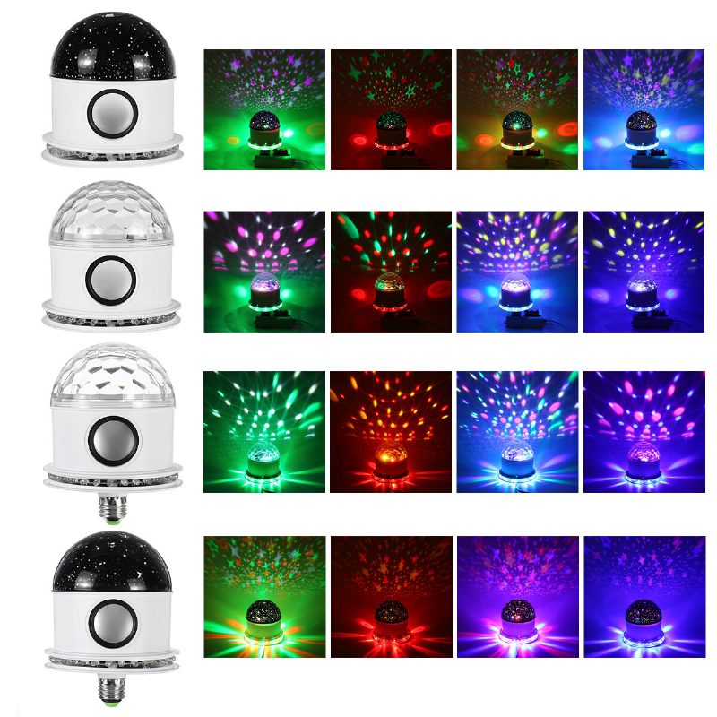 Bluetooth Musiikki Led Galaxy Starry Night Light Projector Star Sky Lamppu Joululahja Joulukoristeet Vapaa Jouluvalot