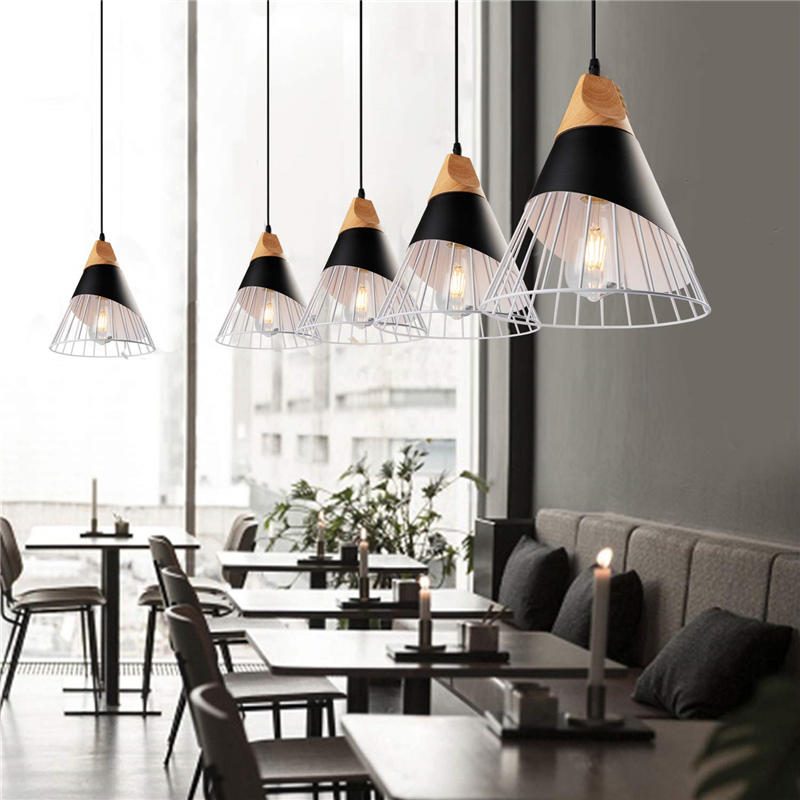 E26/e27 Moderni Pohjoismainen Led-kattokruunu Kevytmetallinen Riippuvalaisin Cafe Bar