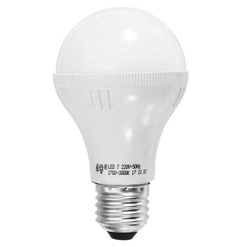 E27 3w 5w 7w 9w 12w Lämmin Valkoinen Puhdas Led Globaali Lamppu Ac220v