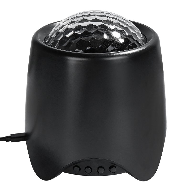 Elfeland Usb Rgb Led Galaxy Projector Light Starry Sky Ocean Music Yövalo Kaukosäätimellä