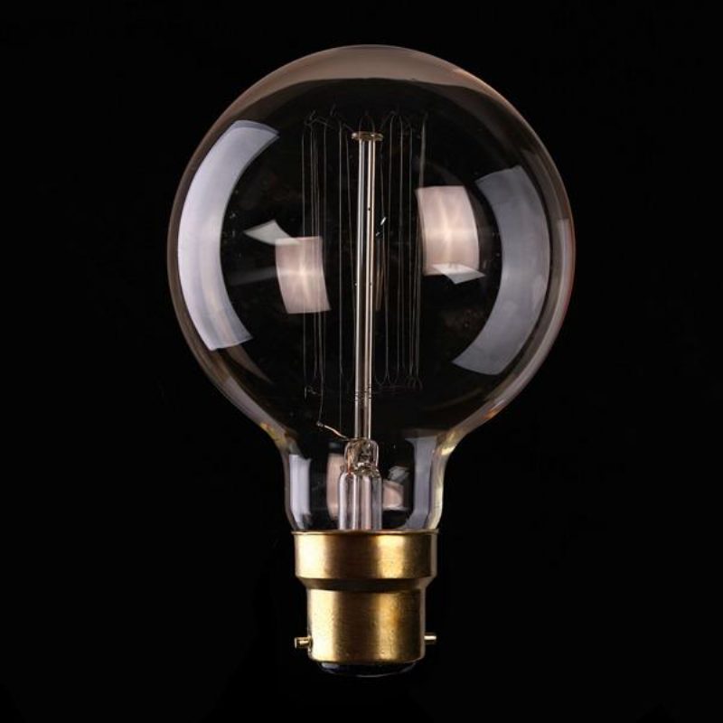 G95 B22 60w 110/220v 138mm X 95mm Hehkulamput Retro Edison Polttimo