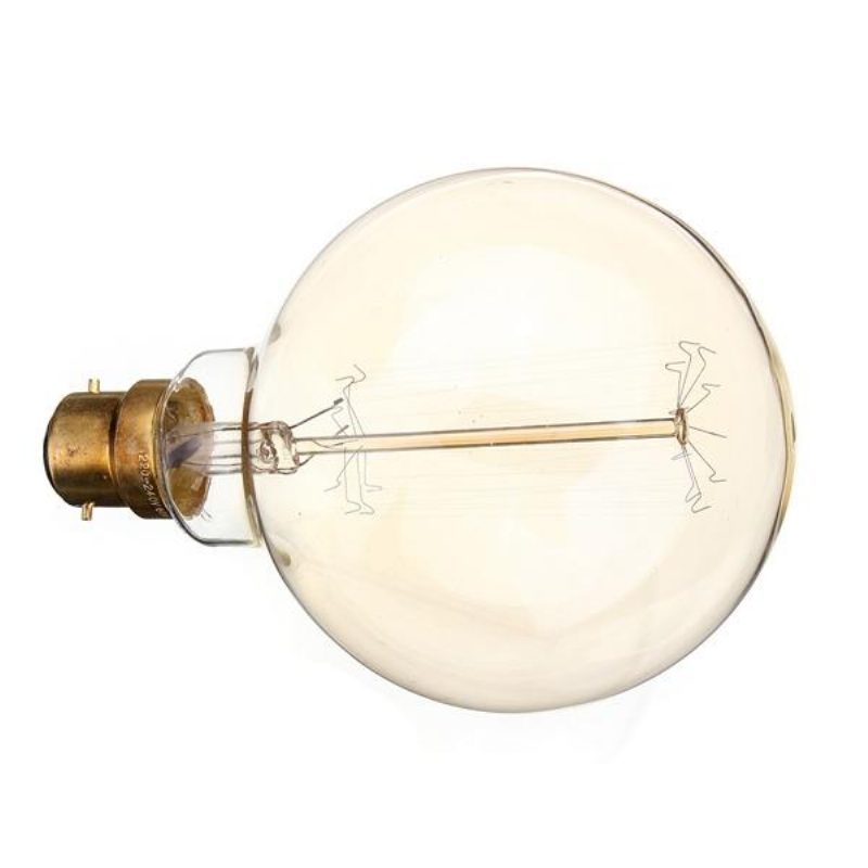 G95 B22 60w 110/220v 138mm X 95mm Hehkulamput Retro Edison Polttimo