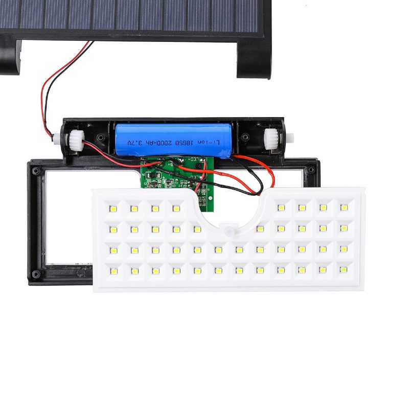 Glime 3w 58x Led-valonohjaus- Ja Ihmisinduktiotoimintoinen Kokoontaittuva Aurinkopaneelityövalo