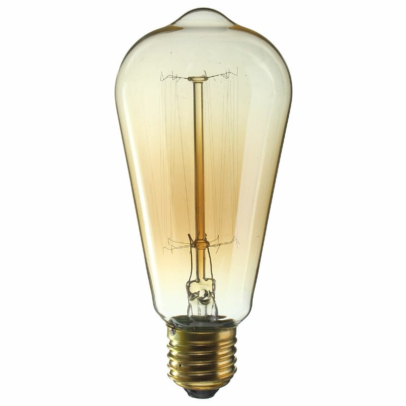 Kingso 2kpl 110v 60w Edison Retro -sarjan Volframilamppu Suora Lanka