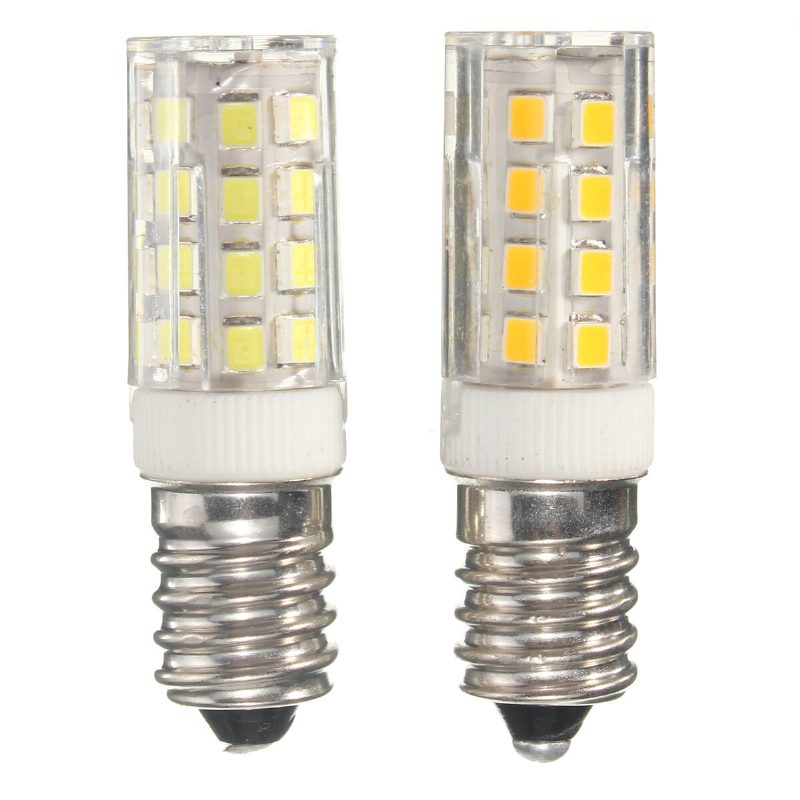 Kingso E14 5w Led-polttimo 2835 35smd 430lm Ei Himmennettävä Lämmin Valkoinen Puhdasvalkoinen Maissivalolamppu 360 Astetta Valon Kulma 240v Ac