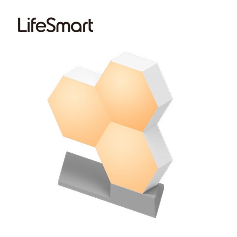 Lifesmart Cololight Led Quantum Light Smart Geometry Kokoaminen Diy-lampun Wifi Työskentele Google Assistantin Kanssa Alexa App Control