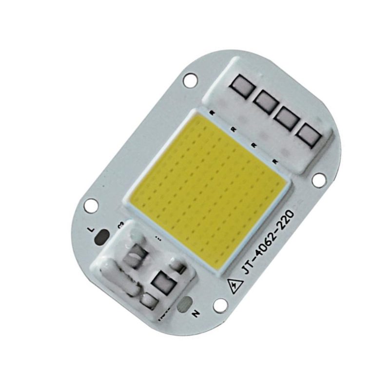 Lustreon Ac160-260v 20w 30w 50w Valkoinen/lämpimänvalkoinen Cob Led-siru Diy Flood Lightille