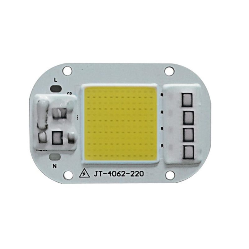 Lustreon Ac160-260v 20w 30w 50w Valkoinen/lämpimänvalkoinen Cob Led-siru Diy Flood Lightille