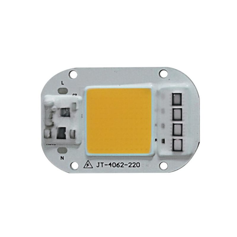 Lustreon Ac160-260v 20w 30w 50w Valkoinen/lämpimänvalkoinen Cob Led-siru Diy Flood Lightille